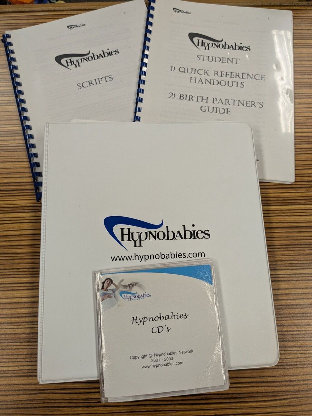 Hypnobabies Home Study Course Home Study Quick Reference Booklet w/Audio CDs